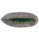 Servírovací talíř MIDORI 32,5 x 13,5 cm, zelená, keramika, MIJ - thumb (0)