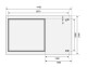 Dřevěný domek KARIBU ASKOLA 3 + přístavek 150 cm (23497) šedý LG3228 - thumb (3)