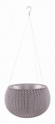 Keter Květináč Keter COZY S závěsný Violet KT-610111 - thumb (0)