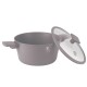 BERLINGERHAUS Kastrol s titanovým povrchem a poklicí 24 cm Taupe Collection BH-8101 - thumb (1)