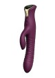 Zalo Mose Thrusting Rabbit Vibrator Purple - thumb (4)