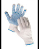 Rukavice pracovní povrstvené PLOVER,s PVC terčíky, 9-10 - thumb (0)