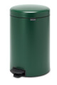 Pedálový odpadkový koš NEWICON 20 l, zelená, Brabantia - thumb (1)