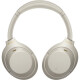 Sony WH-1000XM4 bezdrátová sluchátka stříbrná - thumb (2)