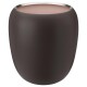Váza ORA 22 cm, tmavě pudrová, nerezová ocel, Stelton - thumb (0)