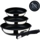 BERGNER Sada pánví nerez s nepřilnavým povrchem  Click&Cook 3 ks 18, 20, 24 cm BG-32292-MM - thumb (0)