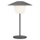Přenosná stolní lampa ANI MINI 21 cm, LED, teplá šedá, hliník, Blomus - thumb (0)