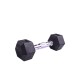 Profi šestihranná pogumovaná činka Sportago Hexagon 2,5 kg - thumb (0)