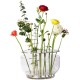 Váza IKEBANA 24 cm, stříbrná, sklo, Fritz Hansen - thumb (0)