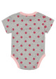 Kojenecké body - WINKIKI WNG 91301, šedý melír Barva: Šedá, Velikost: 92 - thumb (2)