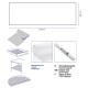 KELA Podložka do zásuvky Soletta plast tmavě šedá 150,0x50,0cm KL-11388 - thumb (2)