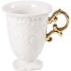 Hrnek I-WARES 11,5 cm, zlatá, Seletti - thumb (0)