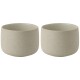 Šálek EMMA 150 ml, sada 2 ks, šedá, kamenina, Stelton - thumb (0)