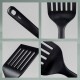 KELA Obracečka děrovaná Apart plast černá  KL-12635 - thumb (3)