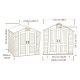 Plastový domek LIFETIME 60014 / 60190 FOX LG101 - thumb (5)