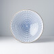 Ramen mísa RADIATING LINES BLUE & WHITE 25 cm, 900 ml, MIJ - thumb (4)