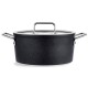 Vysoký kastrol ADAMANT 24 cm, černá, hliník, Fissler - thumb (2)