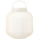 Přenosná stolní lampa LITO M 30,5 cm, LED, hedvábně šedá, ocel, Blomus - thumb (4)