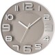 SEGNALE Hodiny nástěnné 28 cm bílá šedá KO-837000320seda - thumb (0)