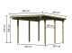 Carport KARIBU ECO 1A 62023 LG1867 - thumb (3)