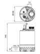 Kalové stavební čerpadlo 50 EUB-5.10S, 230V, 0.75kW, bez plováku - thumb (2)
