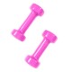 Vinylová činka Sportago Kirby, 2x2kg růžové - thumb (4)