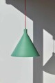 Závěsná lampa YAMA, zelená, Hübsch - thumb (4)