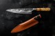 Kuchařský nůž VG10  20,5 cm, s koženým pouzdrem, Forged - thumb (7)