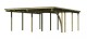 Dvojitý carport KARIBU ECO 2B 62043 LG3294 - thumb (1)