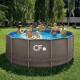Planet Pool bazén CF FRAME ratan - 366 x 132 cm - thumb (1)