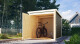 Dřevěná garáž KARIBU FAHRRADGARAGE (38646) šedá LG3040 - thumb (2)