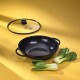 KELA WOK pánev s keramickým povrchem a poklicí ATURA 32 cm KL-15174 - thumb (1)