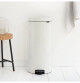 Pedálový odpadkový koš NEWICON 30 l, bílá, Brabantia - thumb (4)