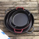 Servírovací pánev 26 cm, černá, litina, Staub - thumb (2)