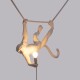 Stropní svítidlo MONKEY SWING 59 cm, bílá, Seletti - thumb (1)