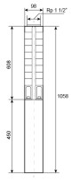 Ponorné čerpadlo EVAK V4S-5M21, 400V, 2,2kW, 2m kabelu - thumb (2)