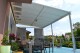 Hliníková pergola LANITPLAST WALL 33 bílá + čirý PC LG2085 - thumb (5)