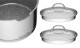 G21 Sada nádobí G21 Gourmet Miracle s cedníkem, 4 díly, nerez/greblon G21-6352113 - thumb (3)