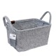 KELA Koš Fay 35x25 cm filc světle šedá KL-24462 - thumb (4)