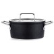 Vysoký kastrol ADAMANT 20 cm, černá, hliník, Fissler - thumb (3)