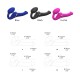 Strap-on-me Multi Orgasm Strap-On Vibrator with Licking Stimulator Pink S - thumb (4)
