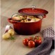 KELA Pekáč litinový s poklicí CALIDO 26 cm červená KL-11948 - thumb (2)