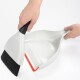 Sada lopatky a smetáčku GOOD GRIPS 30 cm, bílá, plast, OXO - thumb (1)