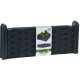 PROGARDEN Vyvýšený záhon 45 x 45 x 18 cm černý plast KO-R10000250 - thumb (3)