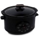 BERLINGERHAUS Pomalý hrnec s poklicí Slow Cooker 3,5 l Black Rose Collection BH-9501 - thumb (0)