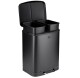 DIRT-DEVIL Odpadkový koš na tříděný odpad 2 x 12 l tiché zavírání černá ED-249507 - thumb (1)