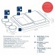 KELA Servírovací misky žhavý kámen XL Country akátové dřevo tmavě šedá 29,0x23,0x4,5cm KL-16629 - thumb (2)