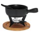 KELA Sýrové fondue COUNTRY nerez / keramika o22 cm KL-16640 - thumb (0)