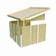Dřevěný domek KARIBU GÖRLITZ (38746) natur LG3070 - thumb (4)