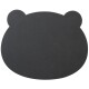 Dětské prostírání BEAR NUPO 38 x 30 cm, antracitová, kůže, LIND DNA - thumb (0)
